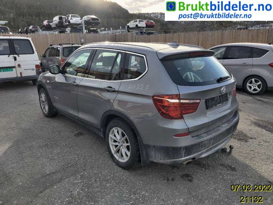 BMW X3 2010-2017 (F25) (F25), Motorkode: N47-D20C, Girkassekode: 