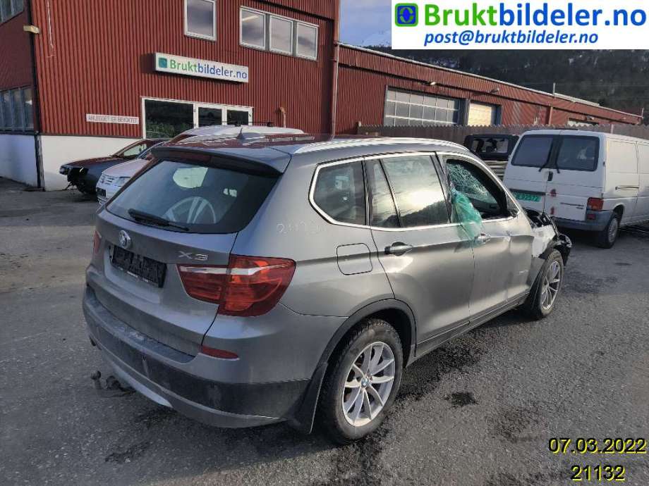 BMW X3 2010-2017 (F25) (F25), Motorkode: N47-D20C, Girkassekode: 