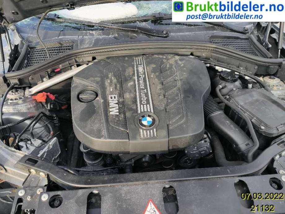 BMW X3 2010-2017 (F25) (F25), Motorkode: N47-D20C, Girkassekode: 