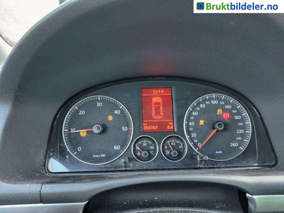 VW Touran 2007-2010 (Type I, Fase 2) , Motorkode: BLS;BXE, Girkassekode: 