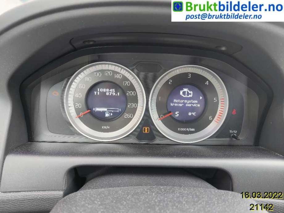 Volvo XC60 2008-2013 (Type I, Fase 1) , Motorkode: D5244T17, Girkassekode: 