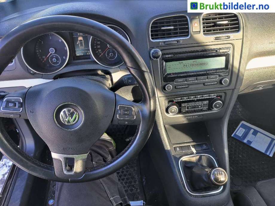 VW Golf VI 2008-2012 , Motorkode: CAYC, Girkassekode: 