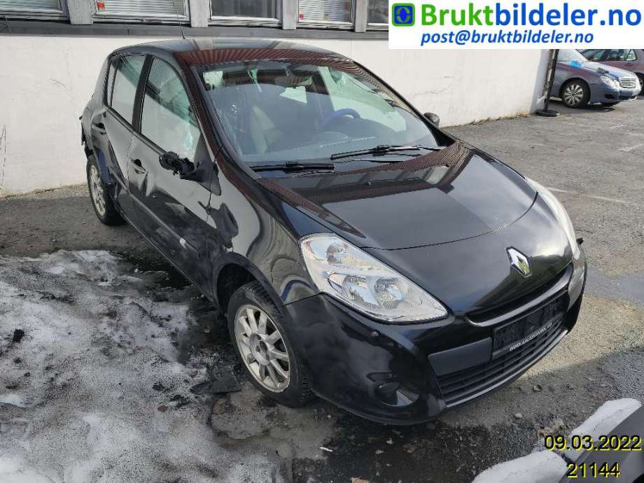 Renault Clio 2009-2012 (Type III, Fase 2) , Motorkode: K9K-768, Girkassekode: