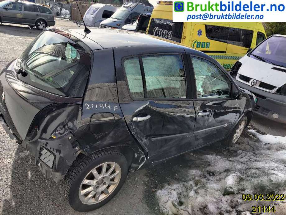 Renault Clio 2009-2012 (Type III, Fase 2) , Motorkode: K9K-768, Girkassekode: