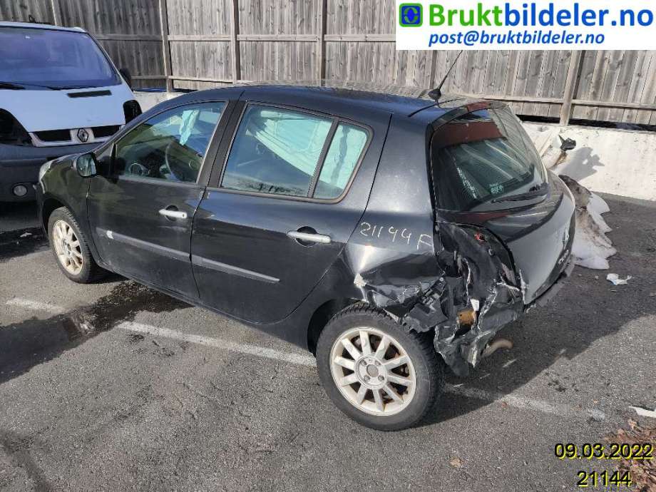 Renault Clio 2009-2012 (Type III, Fase 2) , Motorkode: K9K-768, Girkassekode: