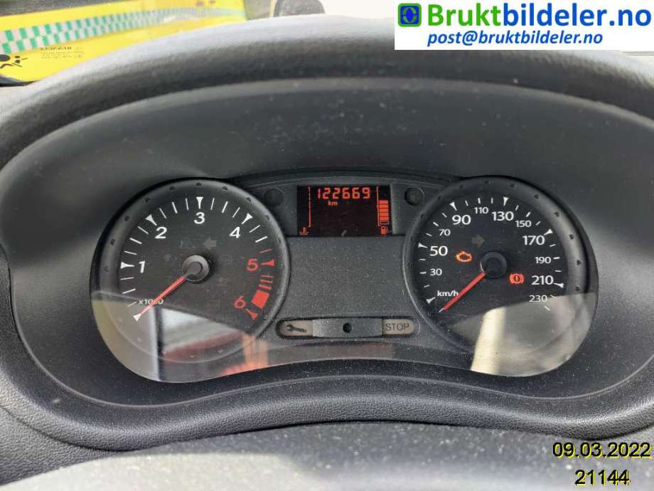 Renault Clio 2009-2012 (Type III, Fase 2) , Motorkode: K9K-768, Girkassekode: