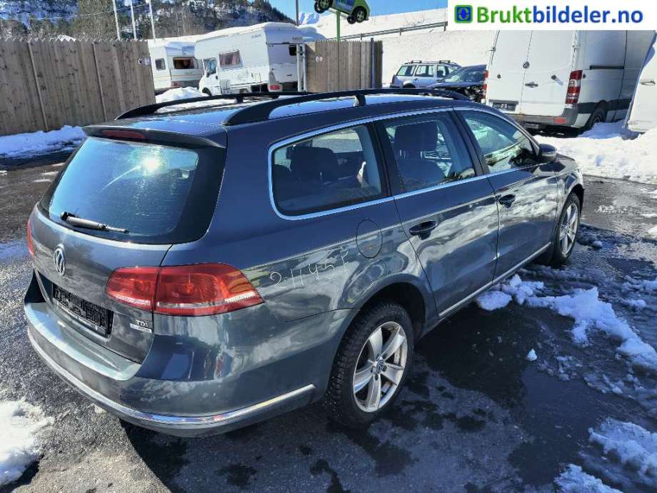 VW Passat 2011-2015 (B7) (B7), Motorkode: CAYC, Girkassekode: 