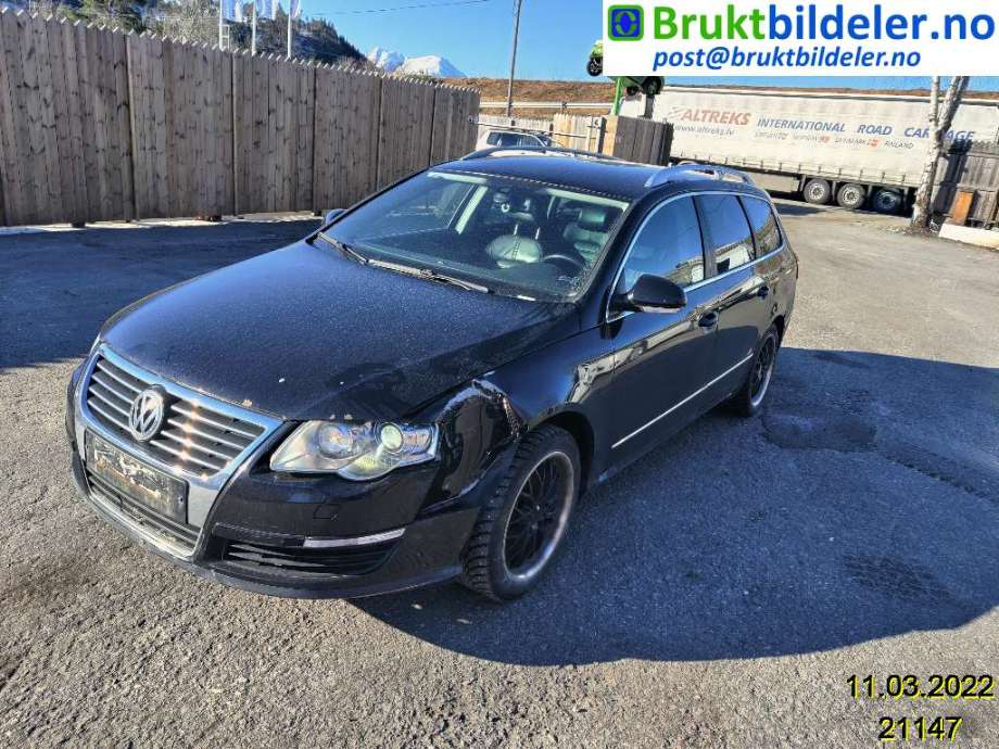 VW Passat 2005-2010 (B6) (B6), Motorkode: BMP, Girkassekode: KDL