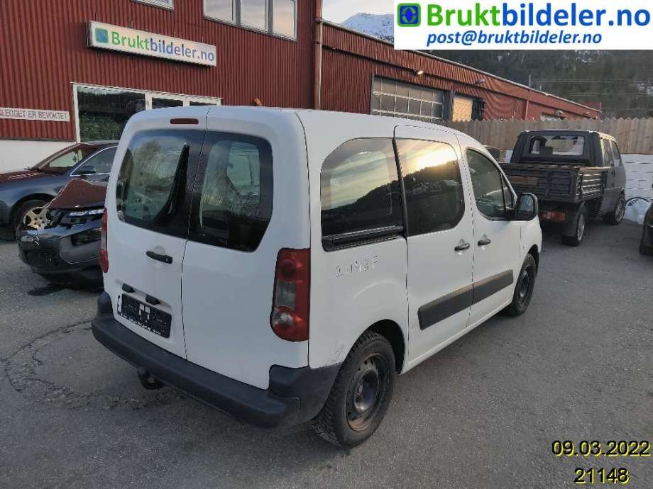 Peugeot Partner 2008-2015 (Type II, Fase 1) , Motorkode: 9HN;9HT, Girkassekode: 