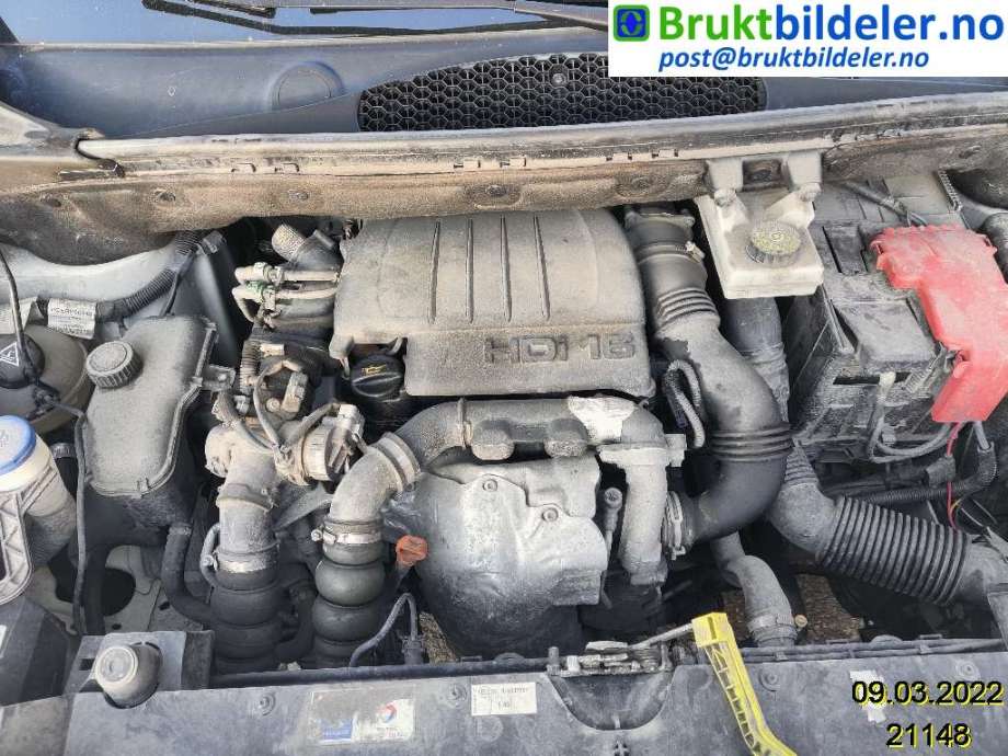 Peugeot Partner 2008-2015 (Type II, Fase 1) , Motorkode: 9HN;9HT, Girkassekode: 
