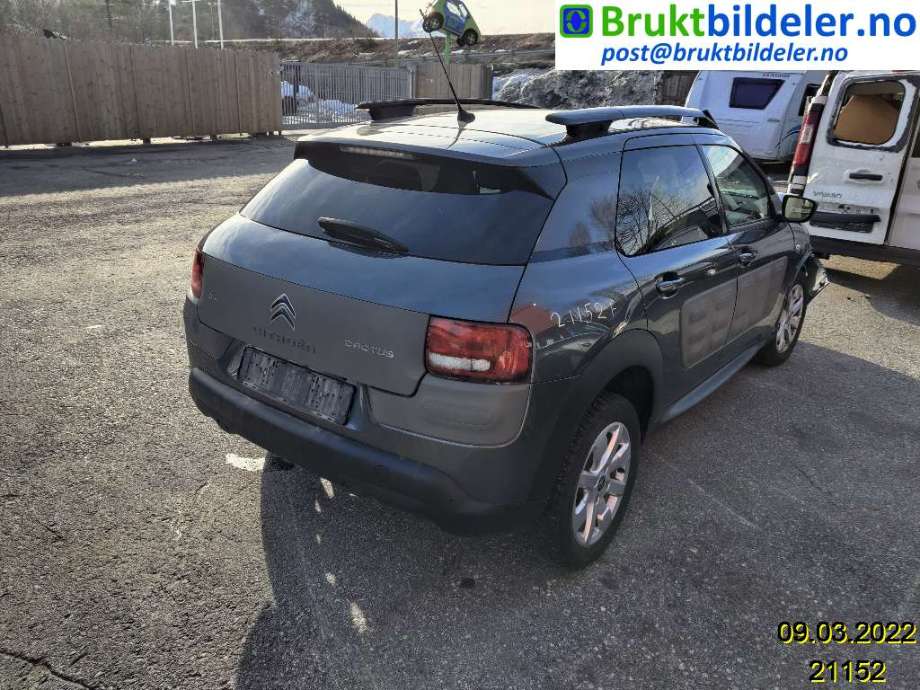 Citroën C4, Cactus 2014-2017 (Fase 1) , Motorkode: BHY, Girkassekode: 
