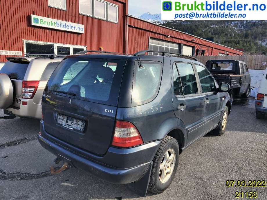 Mercedes ML 1997-2005 (W163) (W163), Motorkode: OM612.963, Girkassekode: 