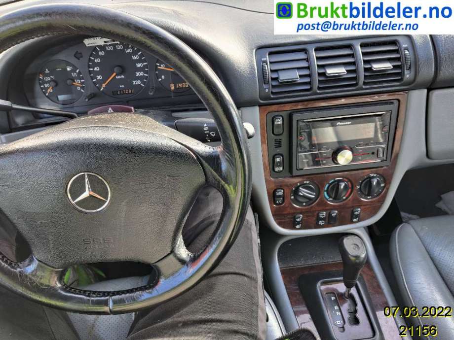 Mercedes ML 1997-2005 (W163) (W163), Motorkode: OM612.963, Girkassekode: 