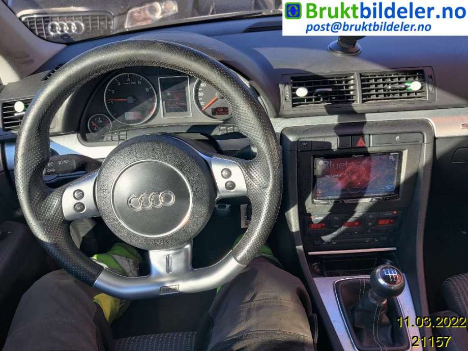 Audi A4 2004-2008 (Type III) (B7) (B7), Motorkode: BFB, Girkassekode: GJW