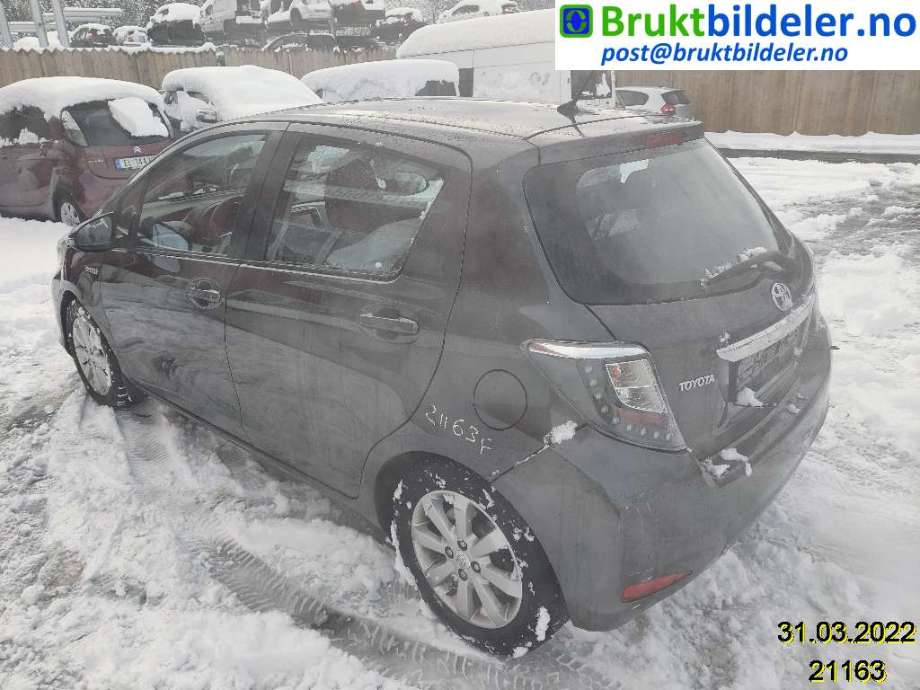 Toyota Yaris 2012-2014 (Type III, Fase 1) , Motorkode: 1NZ-FXE, Girkassekode: 
