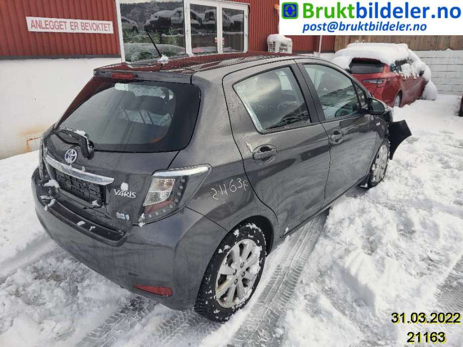 Toyota Yaris 2012-2014 (Type III, Fase 1) , Motorkode: 1NZ-FXE, Girkassekode: 