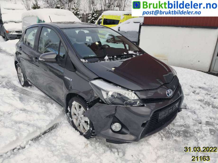 Toyota Yaris 2012-2014 (Type III, Fase 1) , Motorkode: 1NZ-FXE, Girkassekode: 
