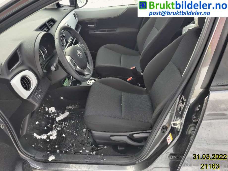 Toyota Yaris 2012-2014 (Type III, Fase 1) , Motorkode: 1NZ-FXE, Girkassekode: 