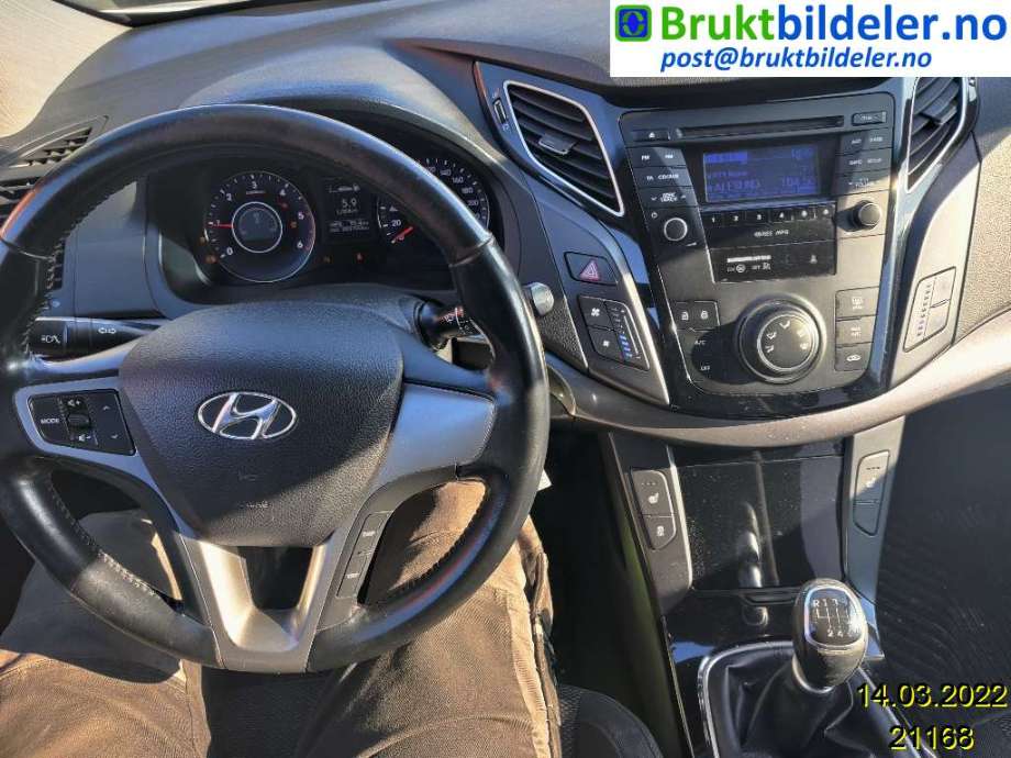 Hyundai i40 2012-2017 , Motorkode: D4FD, Girkassekode: 