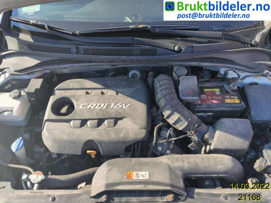 Hyundai i40 2012-2017 , Motorkode: D4FD, Girkassekode: 