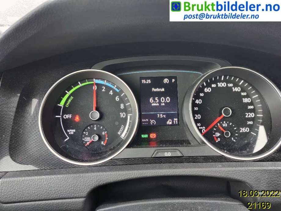 VW e-Golf 2017-2020 (Fase 2) , Motorkode: CUKB, Girkassekode: RJW