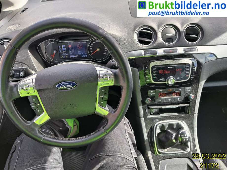Ford S-Max 2010-2015 (Type I, Fase 2) , Motorkode: UFWA, Girkassekode: 