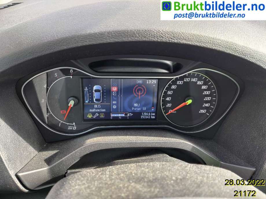 Ford S-Max 2010-2015 (Type I, Fase 2) , Motorkode: UFWA, Girkassekode: 