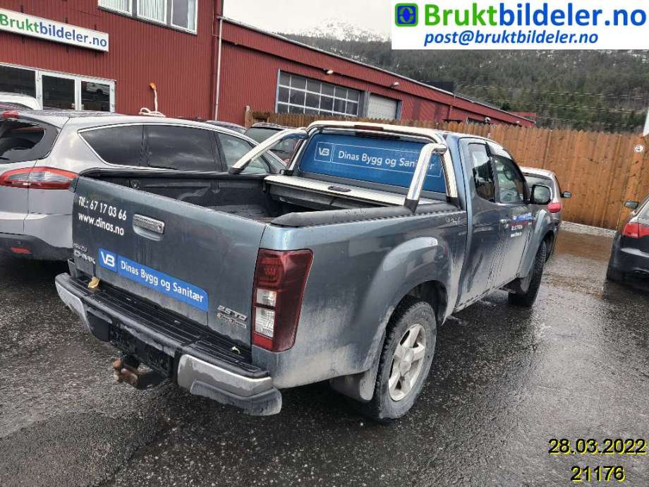Isuzu D-Max 2012-2017 (Type II, Fase 1) , Motorkode: 4JK1-TC, Girkassekode: 