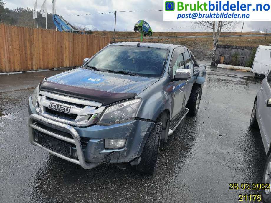 Isuzu D-Max 2012-2017 (Type II, Fase 1) , Motorkode: 4JK1-TC, Girkassekode: 