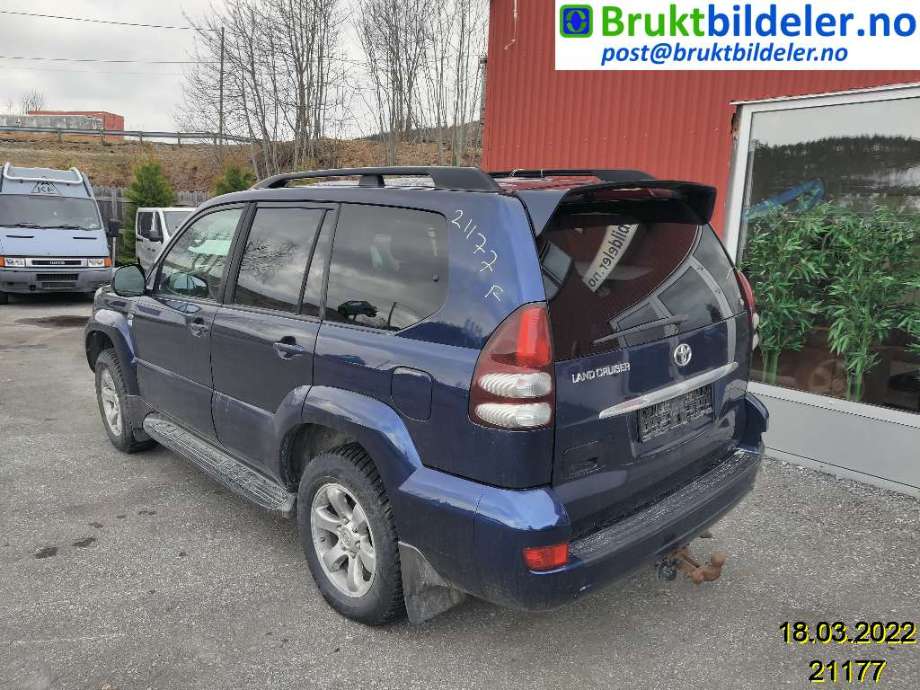 Toyota Land Cruiser 120 2002-2009 , Motorkode: 1KD-FTV, Girkassekode: 