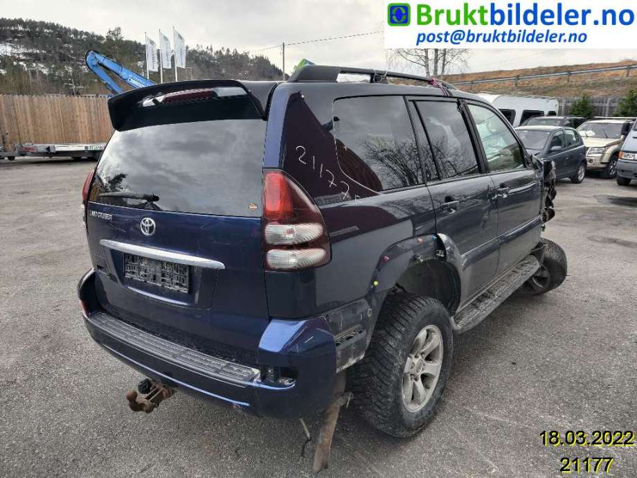 Toyota Land Cruiser 120 2002-2009 , Motorkode: 1KD-FTV, Girkassekode: 