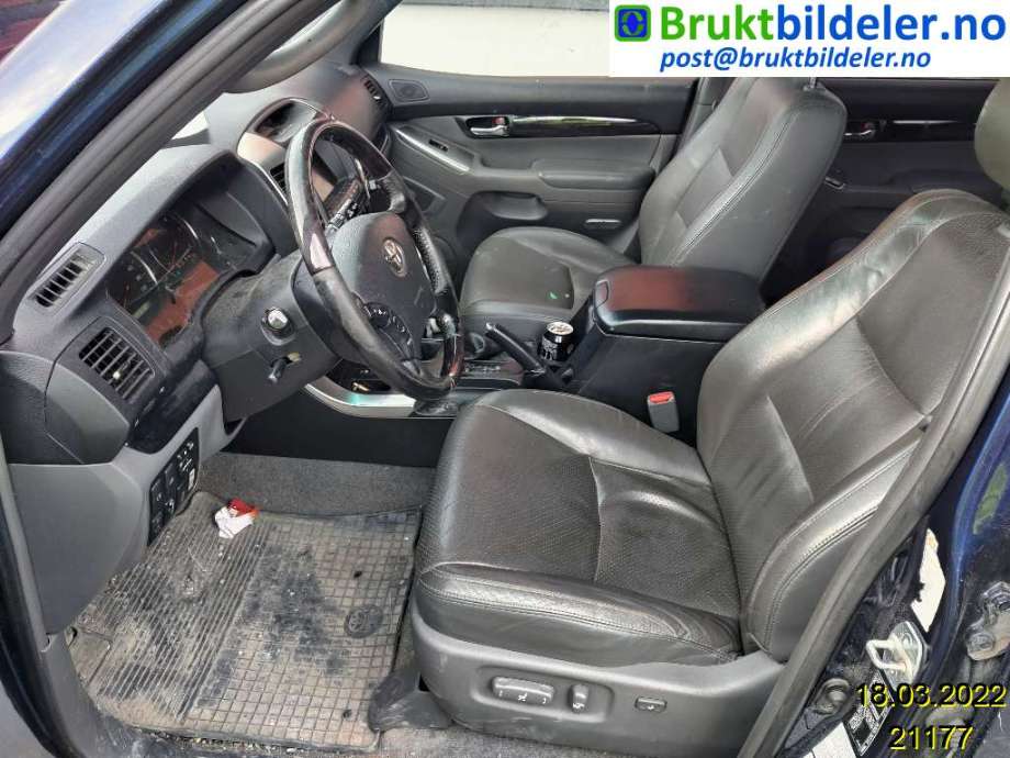 Toyota Land Cruiser 120 2002-2009 , Motorkode: 1KD-FTV, Girkassekode: 