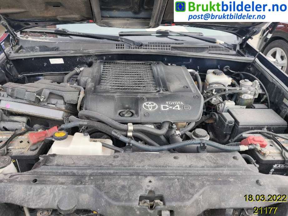 Toyota Land Cruiser 120 2002-2009 , Motorkode: 1KD-FTV, Girkassekode: 
