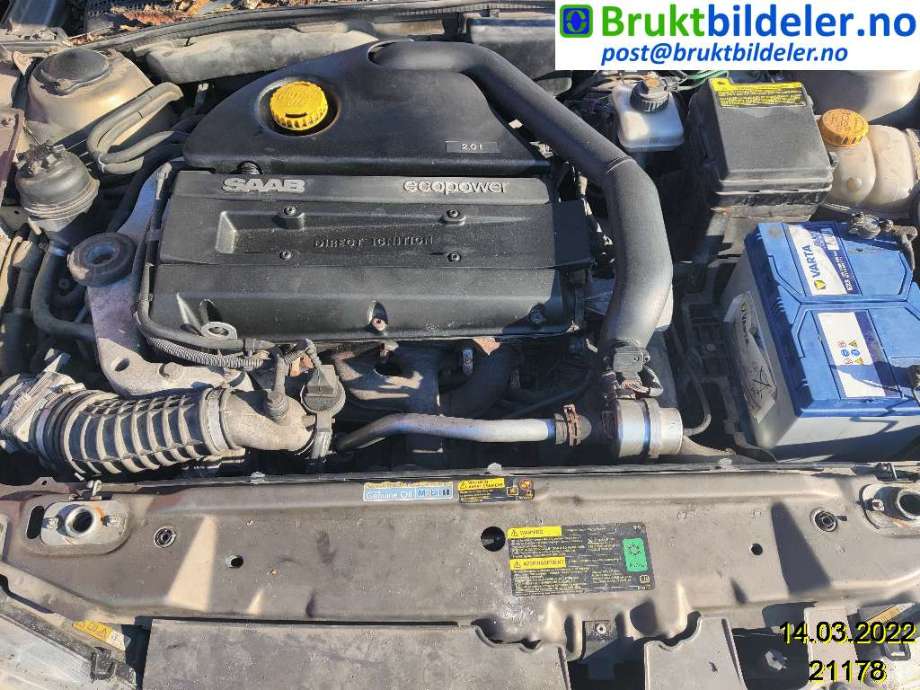 Saab 9-5 2001-2005 (Type I, Fase 2) , Motorkode: B205E, Girkassekode: 