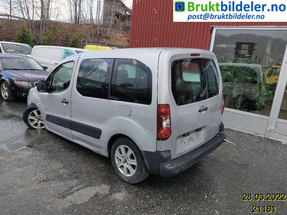 Peugeot Partner 2008-2015 (Type II, Fase 1) , Motorkode: 9HN;9HT, Girkassekode: 