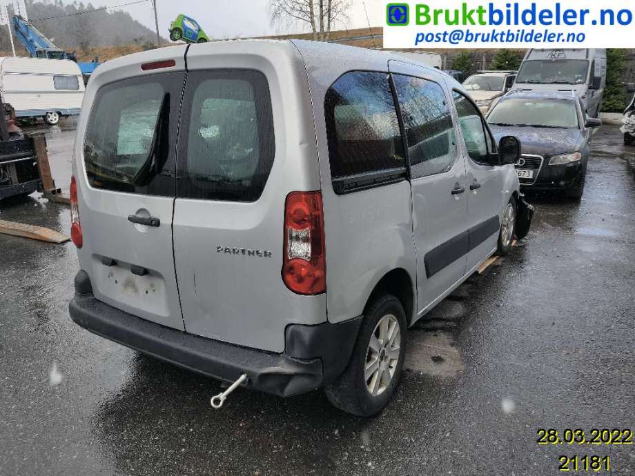 Peugeot Partner 2008-2015 (Type II, Fase 1) , Motorkode: 9HN;9HT, Girkassekode: 