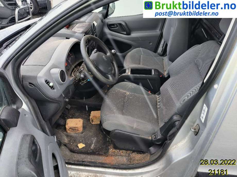 Peugeot Partner 2008-2015 (Type II, Fase 1) , Motorkode: 9HN;9HT, Girkassekode: 