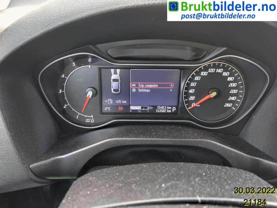 Ford Mondeo 2011-2014 (Type IV, Fase 2) , Motorkode: UFBA;UFBB, Girkassekode: 