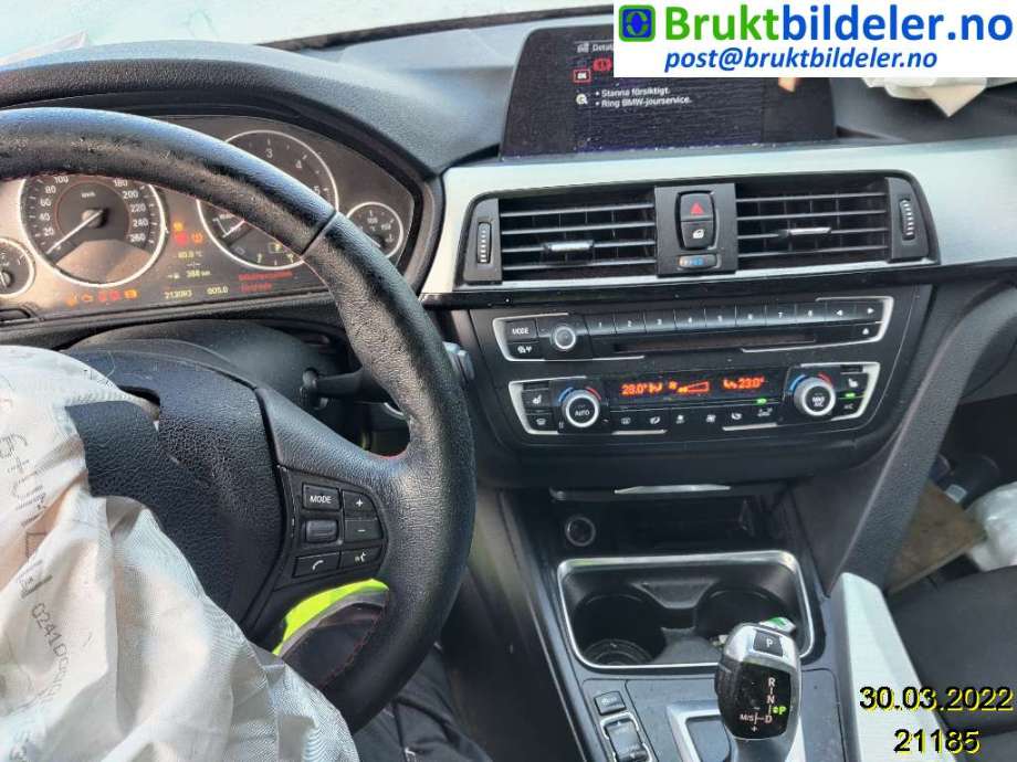 BMW 3-Serie 2012-2018 (F30/F31/F34) (F30/F31/F34), Motorkode: N47-D20C, Girkassekode: GA8HP45Z