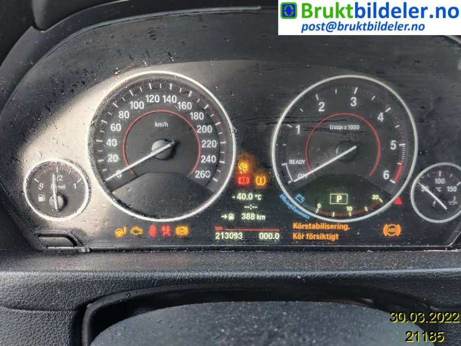 BMW 3-Serie 2012-2018 (F30/F31/F34) (F30/F31/F34), Motorkode: N47-D20C, Girkassekode: GA8HP45Z