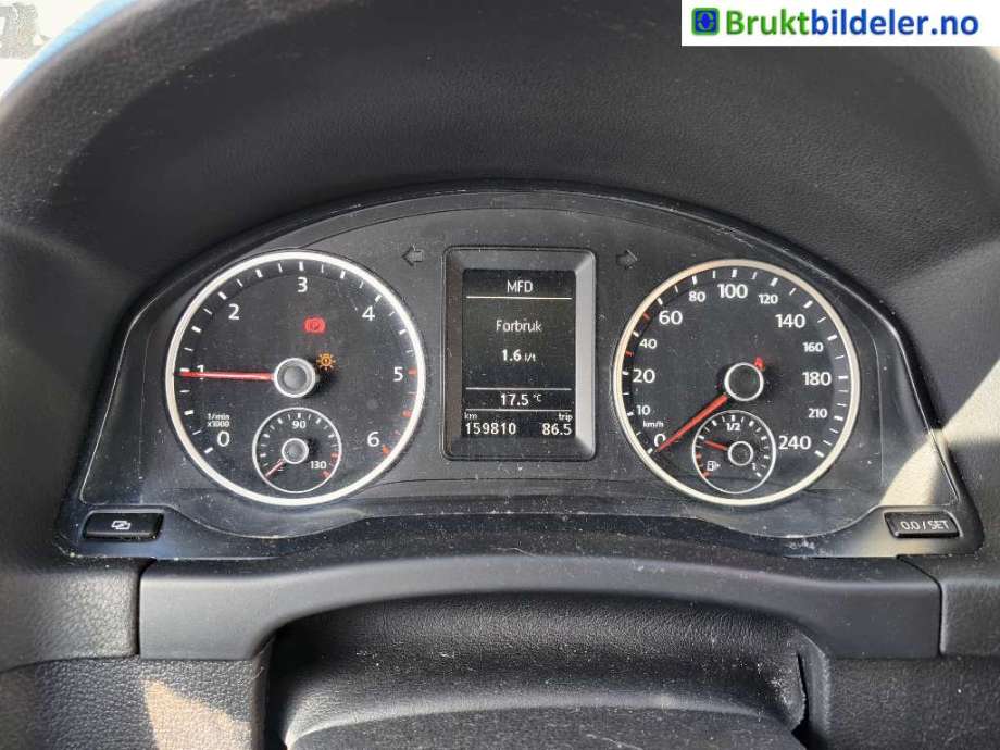 VW Tiguan 2011-2016 (Type I, Fase 2) , Motorkode: CFFD;CUVE, Girkassekode: 
