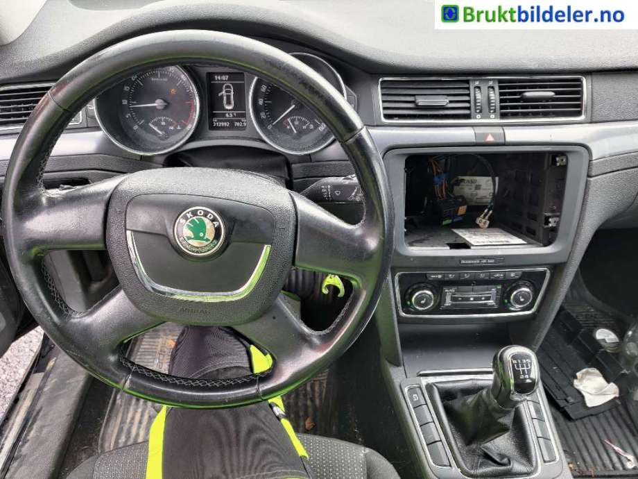 Škoda Superb 2008-2015 (Type II) , Motorkode: CAYC, Girkassekode: MTG