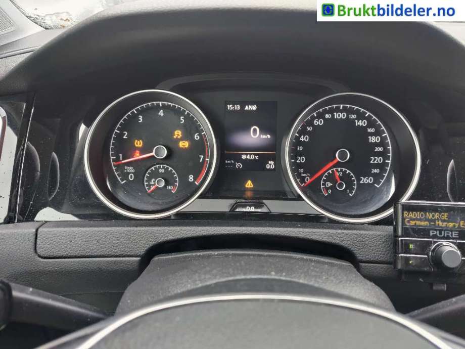 VW Golf VII 2012-2017 (Fase 1) , Motorkode: CHPA;CPTA, Girkassekode: 