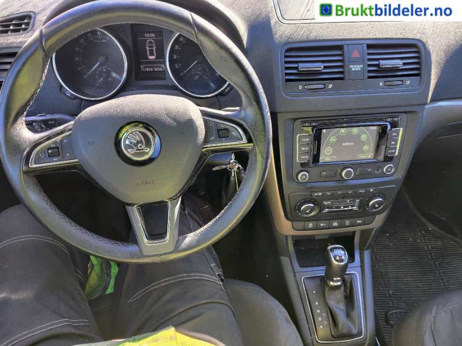 Škoda Yeti 2014-2017 (Fase 2) , Motorkode: CFHC;CLCB, Girkassekode: 
