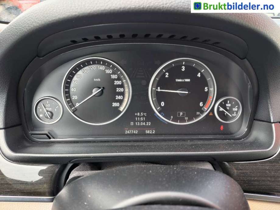 BMW 5-Serie 2010-2017 (F10/F11) (F10/F11), Motorkode: N47-D20C, Girkassekode: GA8HP45Z