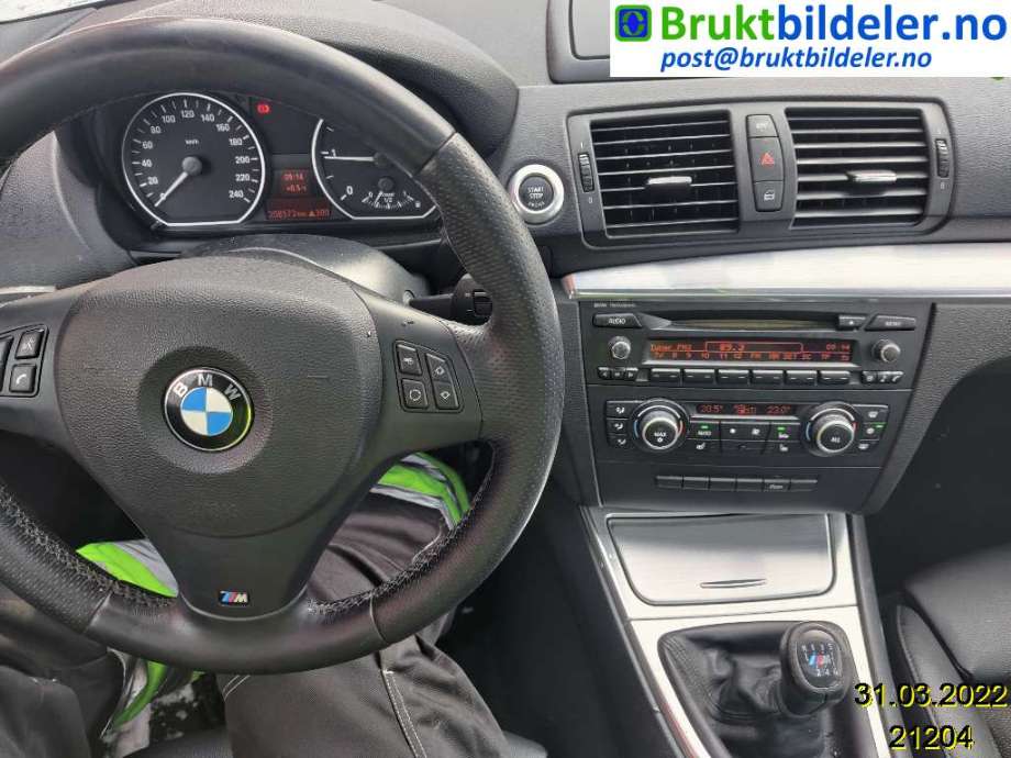 BMW 1-Serie 2004-2011 (E81/E82/E87/E88) (E81/E82/E87/E88), Motorkode: N47-D20A;N47-D20C, Girkassekode: 