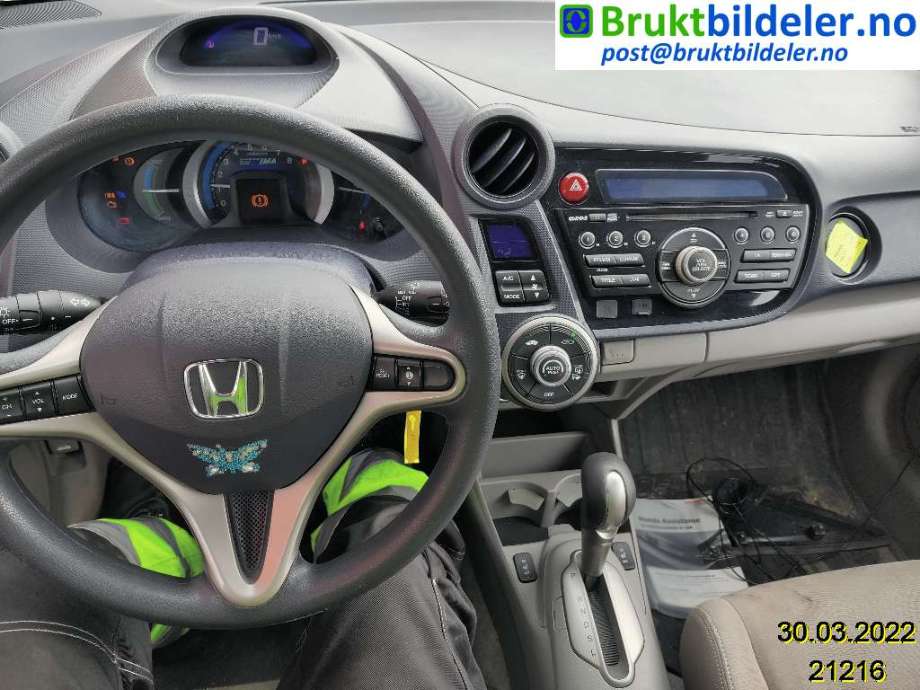 Honda Insight 2009-2013 , Motorkode: LDA3, Girkassekode:
