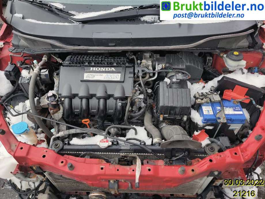 Honda Insight 2009-2013 , Motorkode: LDA3, Girkassekode: