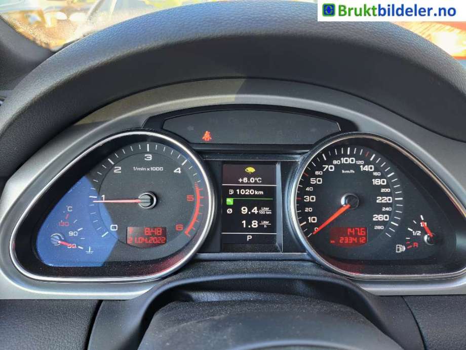Audi Q7 2010-2015 (Type I, Fase 2) , Motorkode: CCMA;CJGA, Girkassekode: NAC