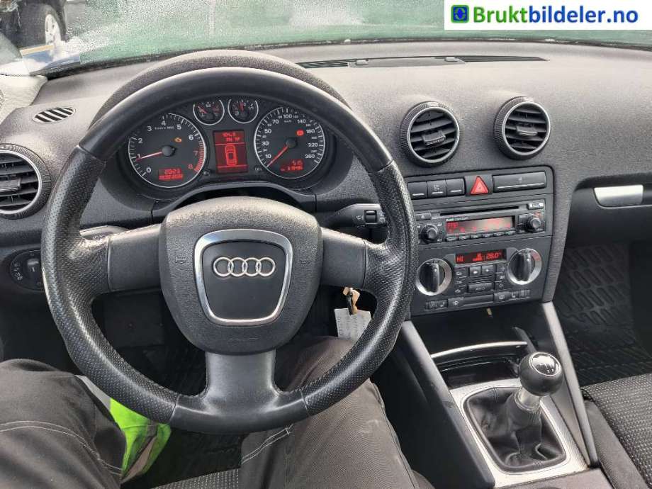 Audi A3 2003-2008 (Type II, Fase 1) , Motorkode: BSE, Girkassekode: 